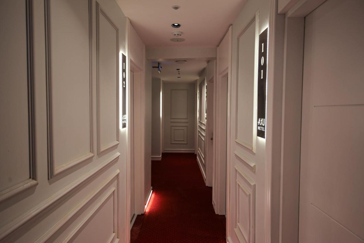 Axu Airport Hotel Arnavutkoy Zewnętrze zdjęcie A corridor at the hotel