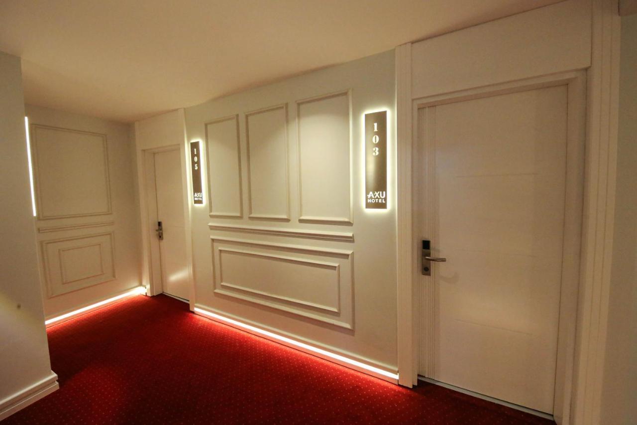 Axu Airport Hotel Arnavutkoy Zewnętrze zdjęcie A corridor at the hotel
