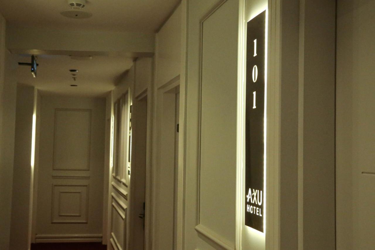 Axu Airport Hotel Arnavutkoy Zewnętrze zdjęcie A corridor at the hotel